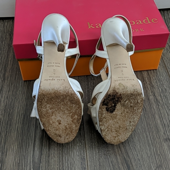 Kate Spade Bridal Ribbon Heels - Picture 4 of 5